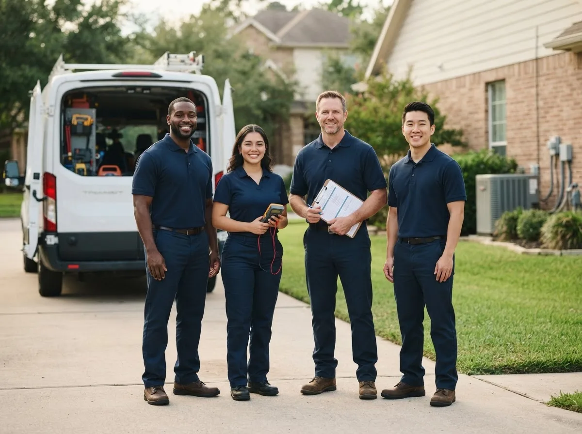 Certified HVAC technician near Edna, TX